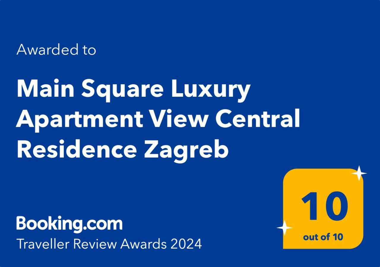 Main Square Luxury Apartment View Central Residence Zagreb Exterior foto