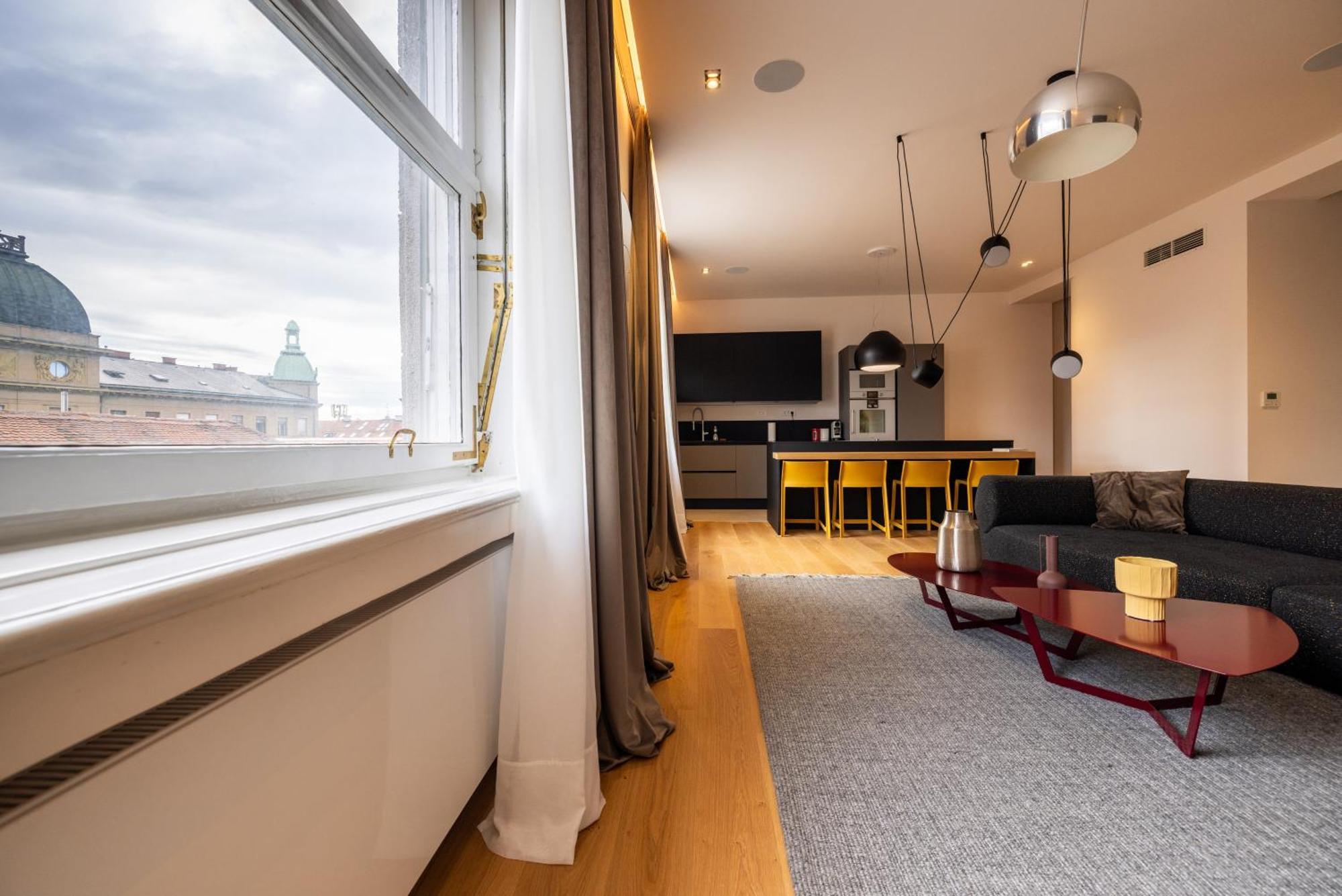 Main Square Luxury Apartment View Central Residence Zagreb Exterior foto