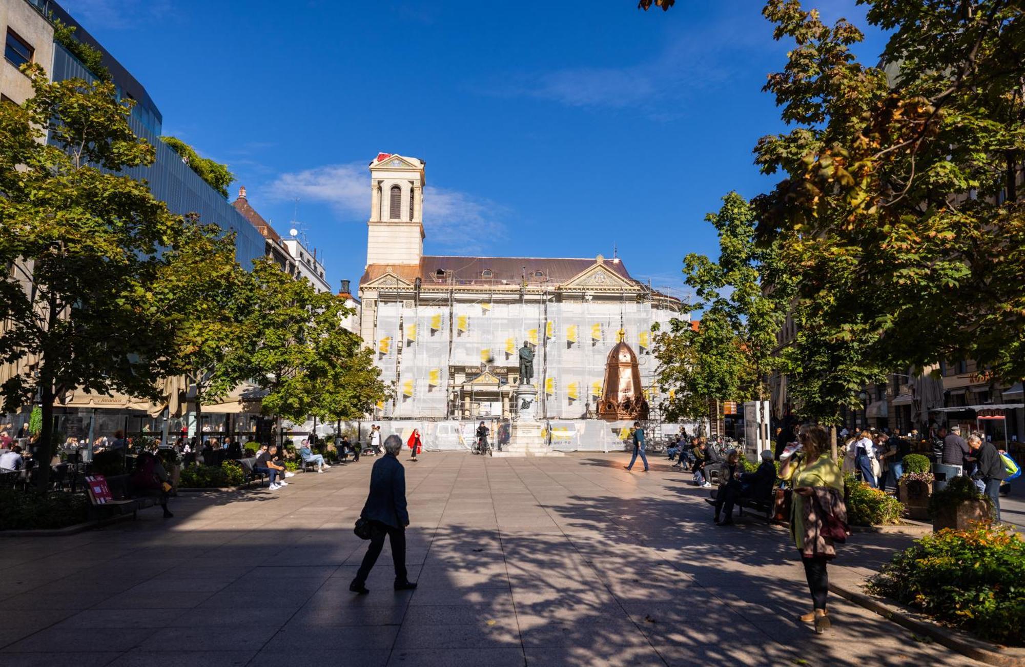 Main Square Luxury Apartment View Central Residence Zagreb Exterior foto
